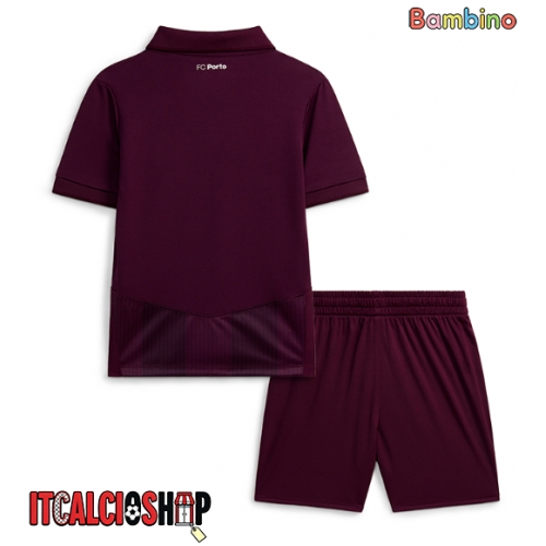 Porto Seconda Maglia Bambino 2026-27 Manica Corta (+ Pantaloni corti)